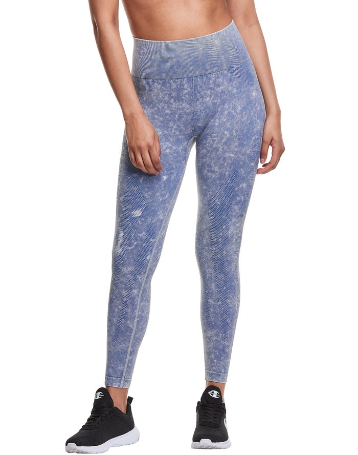 Champion Dame Leggings Blå - Infinity Sport - Danmark EUN-439068